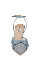 Ice | Josie Lace Ankle Strap Pumps Front