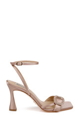 Clay | Judith Heeled Square Toe Sandals Side