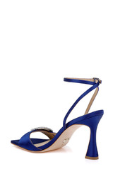 Indigo | Judith Heeled Square Toe Sandals Back Side