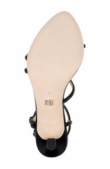 Black | Juliana Cross Strap Sandals Sole