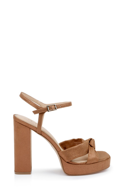 Bronze | Valencia Platform Heels
