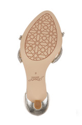 Light Gold | Vani Glitter Straps Stiletto Heels