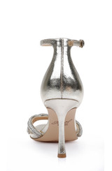 Light Gold | Vani Glitter Straps Stiletto Heels