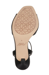 Black | Vida Rosette Peep Stiletto