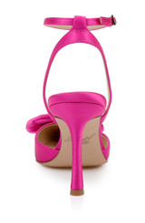 Pink | Yanna Satin Stiletto with Bow Back