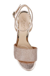 Rosegold | Hattie Block Heel Sandal with Ankle Strap