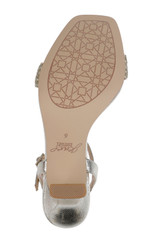 Gold | Heddia Woven Vamp Sandals