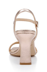 Rosegold | Heddia Woven Vamp Sandals