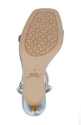 Powder Blue | Hosana Sexy Stiletto with Gemstone-Studded Wraparound Strap