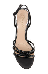 Black | Kathryn Bejeweled Stiletto Sandal