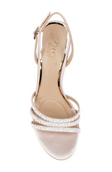 Champagne | Kathryn Bejeweled Stiletto Sandal