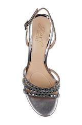 Smoke | Kathryn Bejeweled Stiletto Sandal