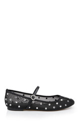 Black Mesh | Kaya IT Ballerina Flat