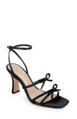 Black | Kiyomi Delicate Sandal with Bow Straps