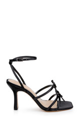 Black | Kiyomi Delicate Sandal with Bow Straps