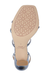 Blue | Kiyomi II Metallic Delicate Sandal with Bow Straps