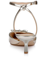 Gold Metallic | Talasia Pointed Toe Kitten Heels