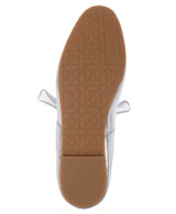 Silver Metallic | Taylore Round Toe Mary Jane Flats