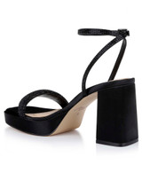 Black | Teddi Platform Block Heels