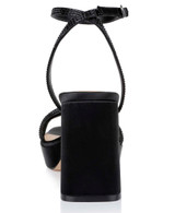 Black | Teddi Platform Block Heels