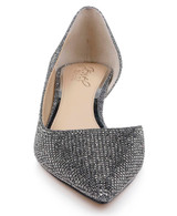 Smoke | Teegan Pointed Toe Kitten Heel Pumps