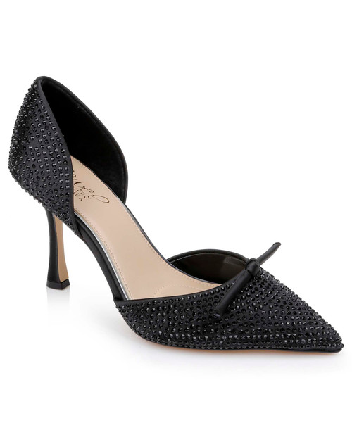 Black | Terresa D'Orsay Stiletto Pumps