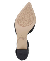 Black | Tinsley Pointed Toe Block Heel Pumps