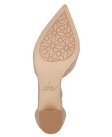 Gold Glitter | Tinsley Pointed Toe Block Heel Pumps