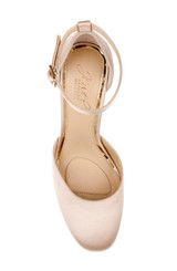 Dark Nude | Stephanie Platform Pumps Top