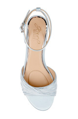 Sky Blue | Nance Kitten Heel Sandals Top