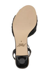 Black | Nannette Ankle Strap Sandals Sole