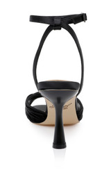 Black | Nannette Ankle Strap Sandals Back