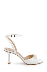Ivory | Nannette Ankle Strap Sandals Side