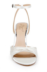 Ivory | Nannette Ankle Strap Sandals Front