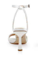 Ivory | Nannette Ankle Strap Sandals Back