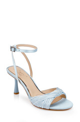 Sky Blue | Nannette Ankle Strap Sandals Front Side