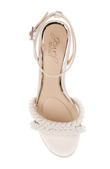 Champagne | Ninnette Mid Heel Sandals Top