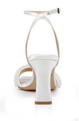 Ivory | Noah Open Toe Sandals Back