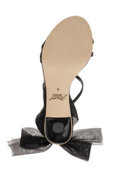 Black Black | Norris Ankle Wrap Sandals Sole