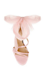 Pink Pink | Norris Ankle Wrap Sandals Top