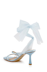Sky Blue | Norris Ankle Wrap Sandals Back Side