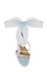 Sky Blue | Norris Ankle Wrap Sandals Top