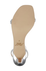 Silver Leather | Nyx Braided Ankle Strap Sandals Sole