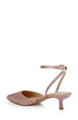 Blush | Fable Pointed Toe Kitten Heels Back Side
