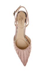 Blush | Fable Pointed Toe Kitten Heels Top