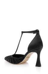 Black | Faithlyn d'Orsay T-Strap Pumps Back Side
