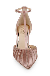 Blush | Faithlyn d'Orsay T-Strap Pumps Front