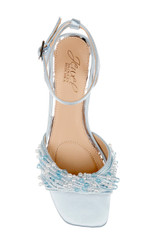 Sky Blue | Fallon Block Heel Sandals Top