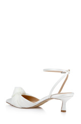 Ivory | Favor Pointed Toe Kitten Heels Back Side