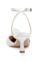 Ivory | Favor Pointed Toe Kitten Heels Back